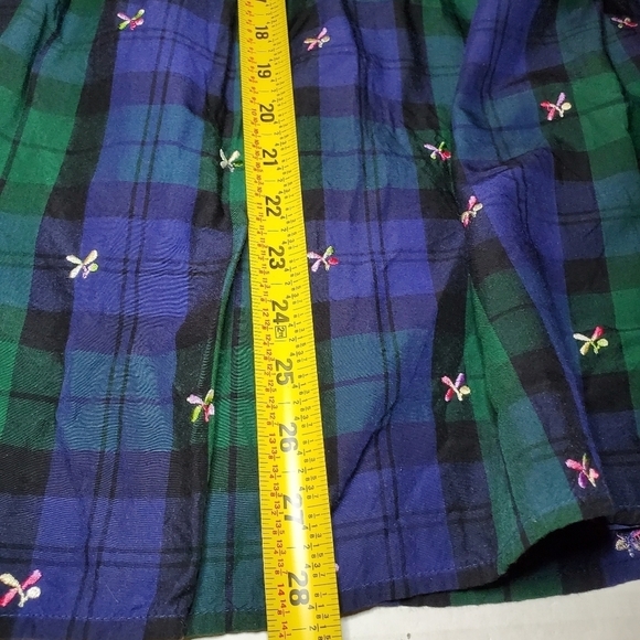 Sarah Jessica Parker for Gap plaid Dress Sz Large - Picture 9 of 11